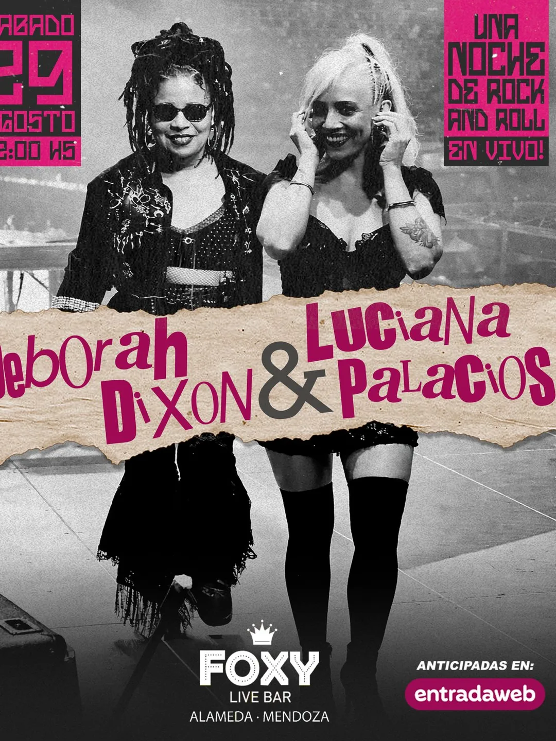 Deborah Dixon y Luciana Palacios